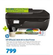 HP Officejet 3830 All In One Printer + HP Z3700 Mouse