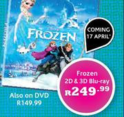Frozen 2D & 3D DVD