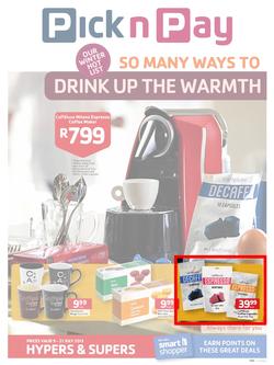 Pick n Pay : Drink up the warmth (9 Jul - 21 Jul 2013), page 1