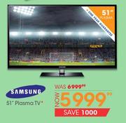 Samsung-51" Plasma TV
