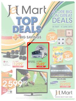 Jet Mart : Top Deals (26 May - 8 Jun 2014), page 1
