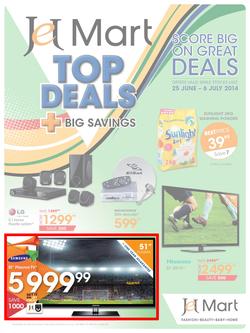 Jet Mart : Top Deals (25 Jun - 6 Jul 2014), page 1