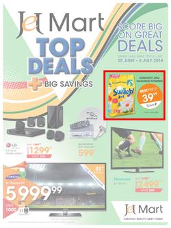 Jet Mart : Top Deals (25 Jun - 6 Jul 2014), page 1