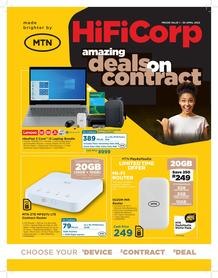 HiFi Corp : Amazing Deals On Contracts (01 April - 30 April 2022)