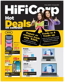 HiFi Corp : Hot Deals With MTN (01 June - 30 June 2024)