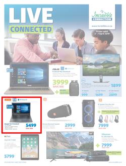 Incredible Connection : Live Connected (3 Apr - 7 Apr 2019), page 1