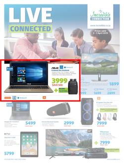 Incredible Connection : Live Connected (3 Apr - 7 Apr 2019), page 1