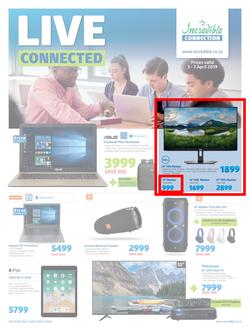 Incredible Connection : Live Connected (3 Apr - 7 Apr 2019), page 1