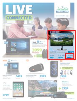 Incredible Connection : Live Connected (3 Apr - 7 Apr 2019), page 1