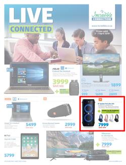 Incredible Connection : Live Connected (3 Apr - 7 Apr 2019), page 1