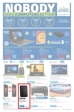 Incredible Connection : Nobody Does Computers Better! (24 Jul - 30 Jul 2019), page 1