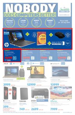 Incredible Connection : Nobody Does Computers Better! (24 Jul - 30 Jul 2019), page 1