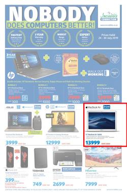 Incredible Connection : Nobody Does Computers Better! (24 Jul - 30 Jul 2019), page 1