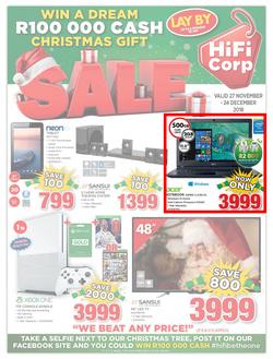 HiFi Corp : Christmas Sale (27 Nov - 24 Dec 2018), page 1