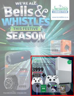 Incredible Connection : We're All Bells And Whistles This Festive Season (26 Nov - 24 Dec 2018), page 1