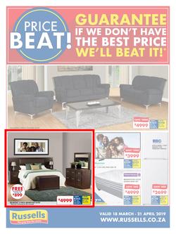 Russells : Price Beat (18 Mar - 21 Apr 2019), page 1