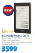 Kindle Paperwhite Wifi 8GB Gen 10