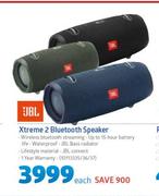 JBL Xtreme 2 Bluetooth Speaker-Each