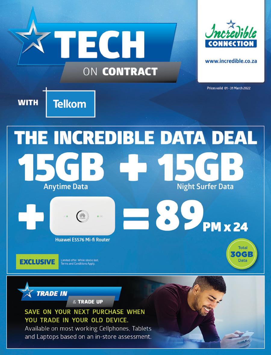 telkom phone deals march 2022