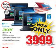 Acer Notebook A315 31-Each