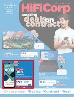 HiFi Corp : Amazing Deals On Contracts With Telkom (01 October - 30 November 2022), page 1