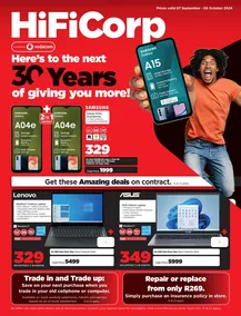 HiFi Corp : Amazing Deals With Vodacom (07 September - 06 October 2024)