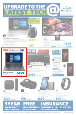 Incredible Connection : Upgrade To The Latest Tech (27 Mar - 31 Mar 2019), page 1