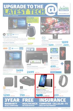 Incredible Connection : Upgrade To The Latest Tech (27 Mar - 31 Mar 2019), page 1
