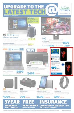 Incredible Connection : Upgrade To The Latest Tech (27 Mar - 31 Mar 2019), page 1