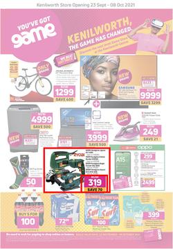 Game Kenilworth : The Game Has Changed (23 September - 8 October 2021), page 1