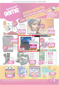 Game Kenilworth : The Game Has Changed (23 September - 8 October 2021), page 1