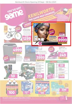 Game Kenilworth : The Game Has Changed (23 September - 8 October 2021), page 1