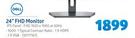 Dell 24" FHD Monitor