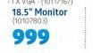 Dell 18.5" FHD Monitor