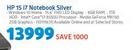 HP 15 i7 Notebook Silver