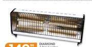 Diamond 2-Bar Heater