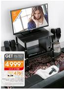 Hisense 32" LED TV/TV Stand/Home Theatre System/Sofa Bed/Rug