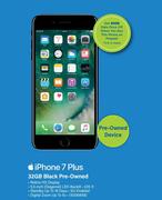 Apple iPhone 7 Plus 32GB Black Pre Owned-On A Flex On 4 Price Plan 