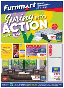 Furnmart : Spring Into Action (16 September - 13 October 2024)