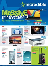 Incredible : Massive Mid-Year Sale (01 July - 07 July 2024)