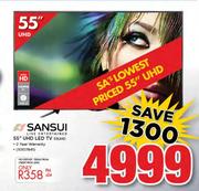 Sansui 55" UHD LED TV 55UHD