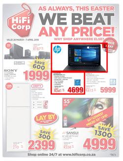 HiFi Corp : We Beat Any Price (28 Mar - 7 Apr 2019), page 1