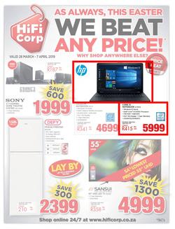 HiFi Corp : We Beat Any Price (28 Mar - 7 Apr 2019), page 1