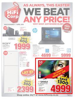 HiFi Corp : We Beat Any Price (28 Mar - 7 Apr 2019), page 1