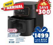 Defy 7.6Ltr Air Frfyer DAF3376DB