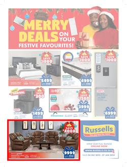 Russells : Merry Deals (04 December - 07 January 2024), page 1