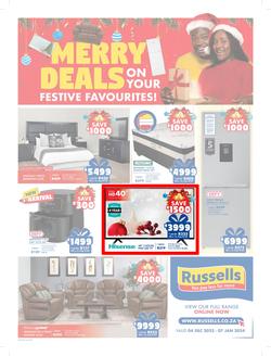 Russells : Merry Deals (04 December - 07 January 2024), page 1
