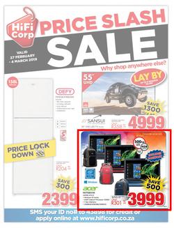 HiFi Corp : Price Slash Sale (27 Feb - 4 Mar 2019), page 1