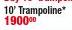 Headstart 10" Trampoline