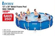 Intex 12'x30" Metal Frame Pool